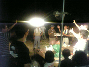 千坊川砂防公園で